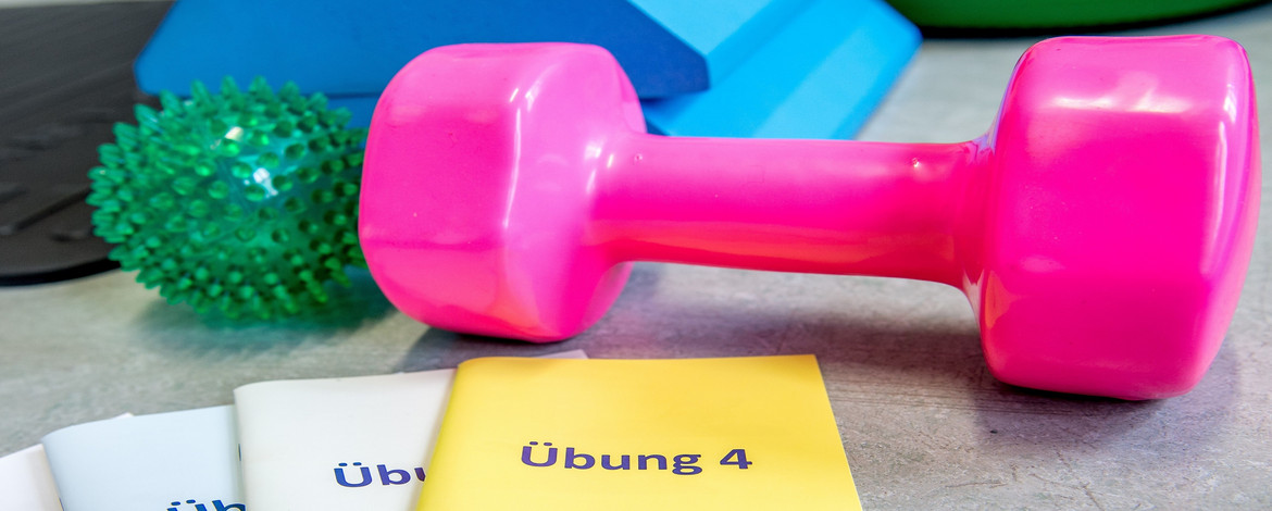 Material und Übungsanleitungen für ein Trainingsprogramm